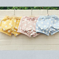 Giullia Pink/ Yellow/ Blue Shorts For Storenvy