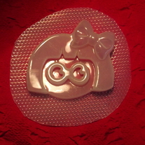 Chibi girl resin mould