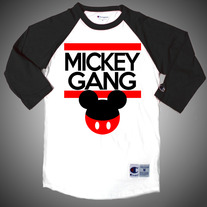 Mickey Gang Baseball Tee