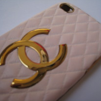 New Luxury Fashion Designer Pink Sheep Leather iPhone 5 Case