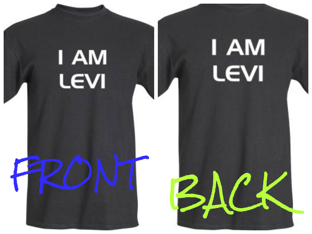 AOT Levi Ackerman "Levi T-shirt" BLACK on Storenvy