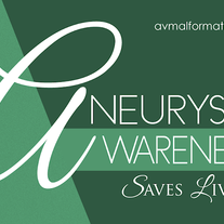 "Aneurysm Awareness Saves Lives" Sticker (Green)