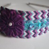 "Plum Pizazz" Lite headband