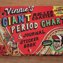 Vinnie's Giant Period Chart, Journal & Sticker Book