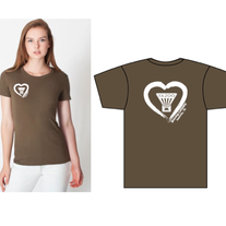 Olive Women's Heart Shirt