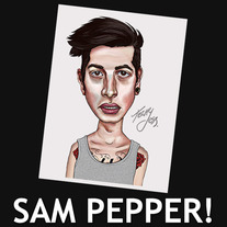 SAM PEPPER PRINT!