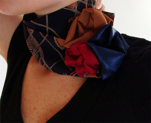 Red, Gold and Navy MultiBand by Sardinella Sardine