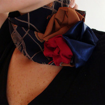 Red, Gold and Navy MultiBand by Sardinella Sardine