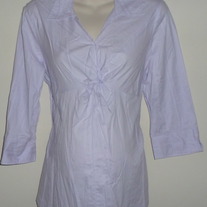 Light Purple Top with Knot-New Additions Maternity Size Large