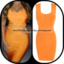 Miami Sunburst Cocktail Dress
