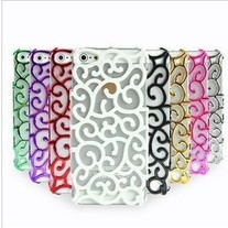 New Vintage Relief Flower Pattern iPhone 5 Case Cover
