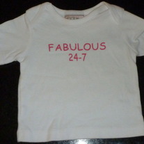 Fabulous 24-7 Shirt-Kidgets Size 6-9 Months