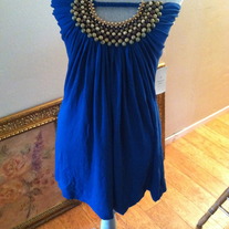 New with Tags Forever 21 Wood Bead front top