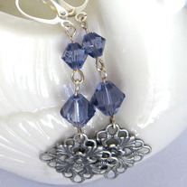 Antiquesilverfloraldropearringstanzanite4_medium