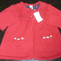 Red Sweater-NEW-Baby Gap Size 6-12 Months