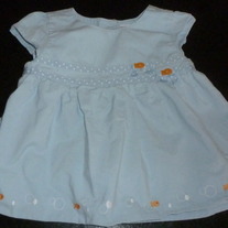 Blue Dress with Goldfish-Gymboree Size 18-24 Months