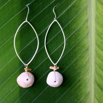 Hawaiian Puka Shells (Silver)