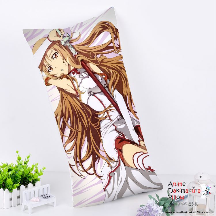 New Asuna Sword Art Online Anime Dakimakura Rectangle Pillow Cover