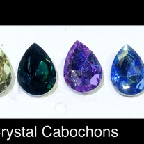 TearDrop czech crystal (faceted) 10mm x 14mm