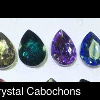 TearDrop czech crystal (faceted) 13mm x 18mm