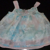 Pastel Pink/Blue Sleeveless Top-Calvin Klein Size 24 Months