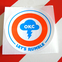 Let's Rumble Sticker