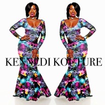 "MARTIAN CANDY" MERMAID DRESS