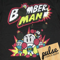 Bomber Man Black Unisex T-Shirt