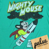 Mighty Mouse Green Unisex T-Shirt