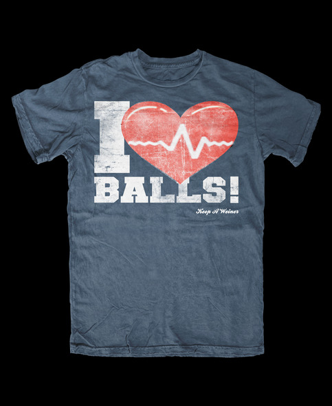 I Heart Balls Shirt