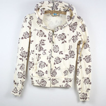 Yellow Floral Hoodie