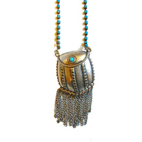 Turquoise Stone Pouch