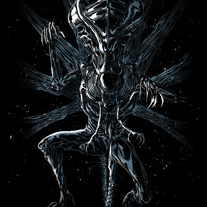 The Queen Screen-print