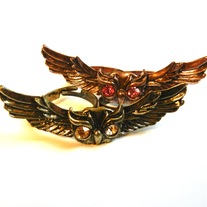 owl double ring