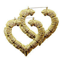 Heart Door knocker earrings