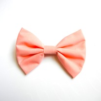 peach bow