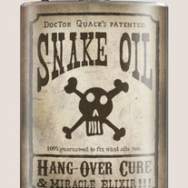 Snake Oil Flask