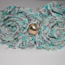 "Speckled Robin" shabby sass headband