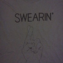 Swearin "hand shirt"