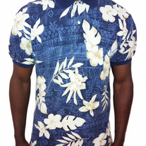 Nautica Floral Print Polo Shirt