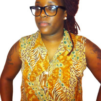 Women's Animal Print Sleeveless Button-Up