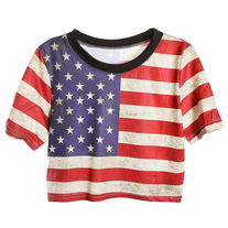America Crop Top