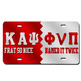 "Frat So Nice Named it Twice" License Plate - Thumbnail 1