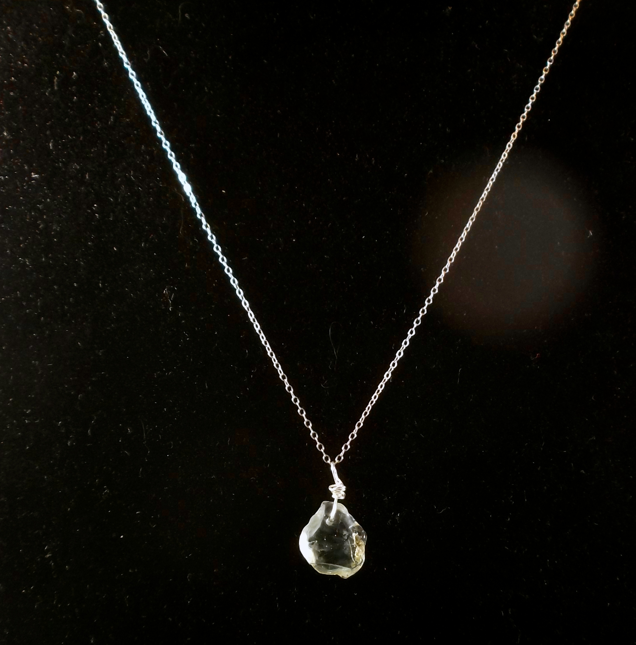 Hiddenite Necklace on Storenvy