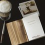 Lettepressed Small Coptic Cedar Wood Journal: - Thumbnail 1