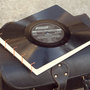 Custom Made Recycled LP Vinyl Record Coptic Wedding Guestbook - Thumbnail 1