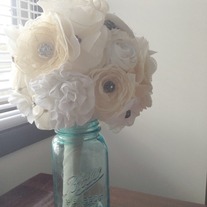 Custom Fabric Flower Bouquets
