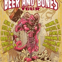 Beer And Bones Poster
