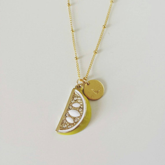 Lemons make lemonade necklace · Lemon Sweet Jewelry · Online Store