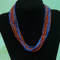 Florida Gator 12 Strand Choker- Solids
